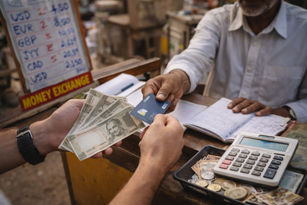 Change de devises en Inde