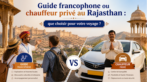 Guide francophone vs chauffeur privé
